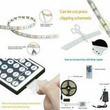 Waterproof LED Strip light 5M RGB 5050 SMD 44 Key Remote 12V AU Power Full Kit