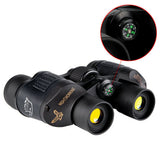 60X60 Marine HD Binoculars Wide Field 8.2 Hunt Telescope Coordinate Day Night