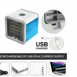 Portable Desktop Cooler USB Powered Fan Cooling Mini Air Conditioner