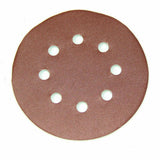 125x 8-Hole 125mm Sanding Discs Pads Sandpaper Hook&Loop 60-240 Grits Mats