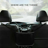 Net Mesh Storage Bag Car Seat Side&Baby Safety Mirror View Back Ward Facing Care