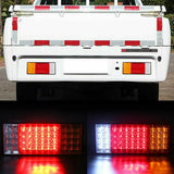 2X 44 LED Tail Lights Truck Stop Indicator rear LAMP Ute Trailer Caravan 10-30V