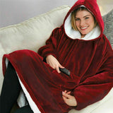 Sweatshirt Blanket Hoodie Ultra Plush Blanket Hoodie Soft&Warm