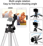 106cm Adjustable Camera Tripod Mount Stand Phone Holder for Samsung Universa