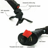 LED Handheld Spotlight Rechargeable Hunting Camping Flashlight Torch Spot Light
