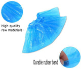 100PCS Disposable Plastic Shoe Covers Rain Overshoes Protector Waterproof Pack