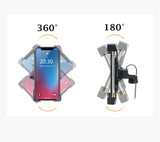 Bike Phone Holder Handlebar Mount 360° Rotation for Motorcycle Bicycle MTB Pram