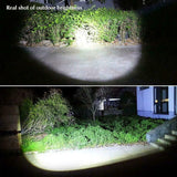 2X 60000lm LED Flashlight Torch For Bike Mount USB Rechargeable CREE T6 XM-L