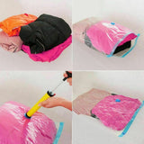 10x Vacuum Storage Bags Space Saver Seal Compressing Medium L0 Jumbo Supersize