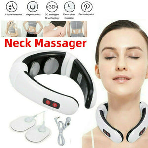 Pro Electric Cervical Neck Massager Body Shoulder Relax Massage Relieve Pain