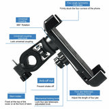 Motorcycle Bicycle Holder Stand For Mobile Phone GPS Bike MTB Handlebar Mount