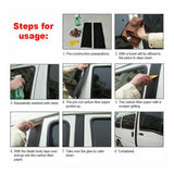 6D Gloss Black Carbon Fiber 150x90CM Vinyl Car Phone Laptop Wrap Sticker Film