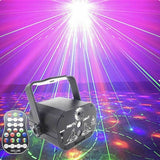 60 Pattern Laser Projector Stage Light LED RGB Party KTV Club DJ Disco Lights