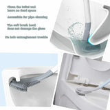 Silicone Golf Toilet Brush Holder Cleaning Brush Toilet Household Bathroom Hook