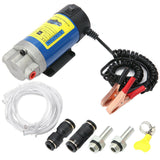 Portable Electric Oil Transfer Extractor 12V Fluid Suction Pump Diesel Siphon