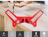 4-Piece Corner Clamp 90 Degree Right Angle Outside Vise Frame Holder Timber Work