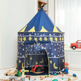 KIDS PLAYHOUSE PLAY TENT PINK POP UP CASTLE PRINCESS INDOOR OUTDOOR