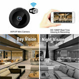 Hidden Spy Camera 1080P HD Mini Wifi Wireless IP Security Cam Network Monitor