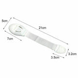 20Pcs Child Kids Baby Safety Lock For Door Drawers Cupboard Cabinet Adhesive