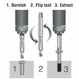 6x Damaged Screw Extractor Easy Out Broken Drill Bit Remover Kit Speed Out