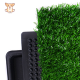 Indoor Dog Pet Potty Zoom Park Training Portable Mat Toilet Pad Tray