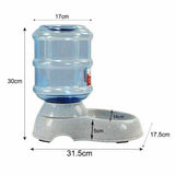 3.5L Automatic Pet Water Feeder Dog Cat Large Bowl Bottle Dispenser Plastic