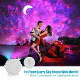 3In1 LED Galaxy Starry Night Light Projector 3D Ocean Star Sky Party Lamp Gift