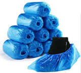 100PCS Disposable Plastic Shoe Covers Rain Overshoes Protector Waterproof Pack
