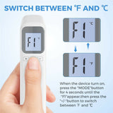 Non-contact IR Infrared LCD Digital Thermometer Forehead Body Temperature Meter