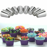 71PCS Piping Nozzles Set Cake Decorating Flower Russian Icing Tips Pastry Tools