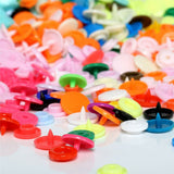 1500xPress Stud Set Snap Kits Plastic Craft Buttons T5 Snaps Fastener Plier Tool