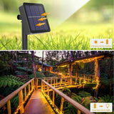 Solar Fairy String Lights 100/200/500 LED Outdoor Garden Christmas Party Decor