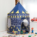 KIDS PLAYHOUSE PLAY TENT PINK POP UP CASTLE PRINCESS INDOOR OUTDOOR