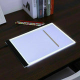 A4 LED Light Box Tracing Drawing Board Art Design Pad Copy Lightbox Day & Light