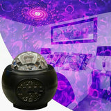 Projector Night Light Galaxy Starry Night Lamp LED Star Ocean Wave Projector KC