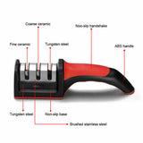 Knife Sharpener 3 Stage Kitchen Diamond Sharp Knives Sharpening Scissor Tool