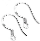 Sensitive Ear 925 Sterling Sliver Earring Hooks Ear Wires DIY Jewelry Findings