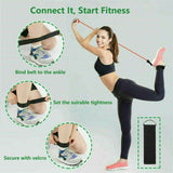 13 PCS Resistance Band Set Yoga Pilates Abs Exercise Fitness Tube Workout Bands