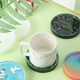 2Pcs Clear Silicone Holder Mold & Casting Mold Making Jewelry Epoxy Resin Set