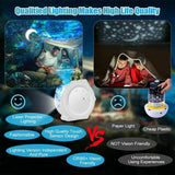 3In1 LED Galaxy Starry Night Light Projector 3D Ocean Star Sky Party Lamp Gift