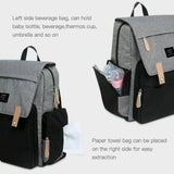 Multifunctional Baby Diaper Nappy Backpack Waterproof Mummy Changing Bag