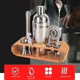 Cocktail Shaker Set 12Pcs Mixer Martini Strainer Bartender Kit Spirits Maker Bar