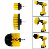 14PC Drill Brush Tub Clean Electric Grout Power Scrubber Cleaning Combo Tool Kit