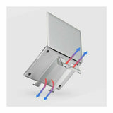 Portable Aluminium Laptop Stand Tray Holder Riser For iPad MacBook Notebook