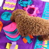 Pet Dog Nose Sniffing Training Pad Toys Blanket Game Feeding Cushion Snuffle Mat