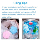 Washing Machine Filter Bag Floating Lint Hair Catcher Pouch Laundry Helper