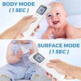 Non-contact IR Infrared LCD Digital Thermometer Forehead Body Temperature Meter