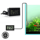 Set of 18CM Aquarium LED Aqua Fish Tank Light Blue White Digital LCD Thermometer