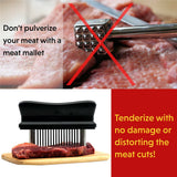 48 Pin Meat Tenderizer Mallet Food Hammer Mallet Beef Pork Chicken Cooking Tool