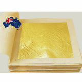 Pure 24k Gold Leaf Sheet Book Food Edible Decorating Art Craft 4.3*4.3cm